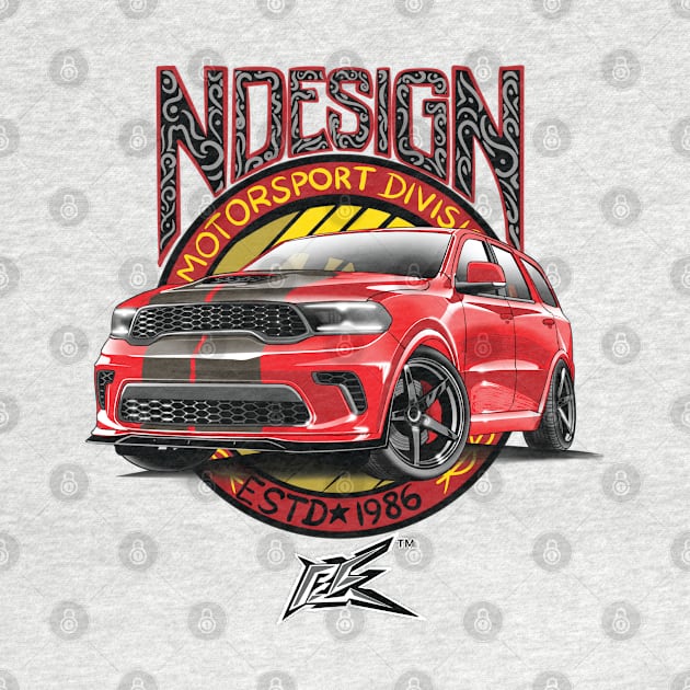 dodge durango red by naquash